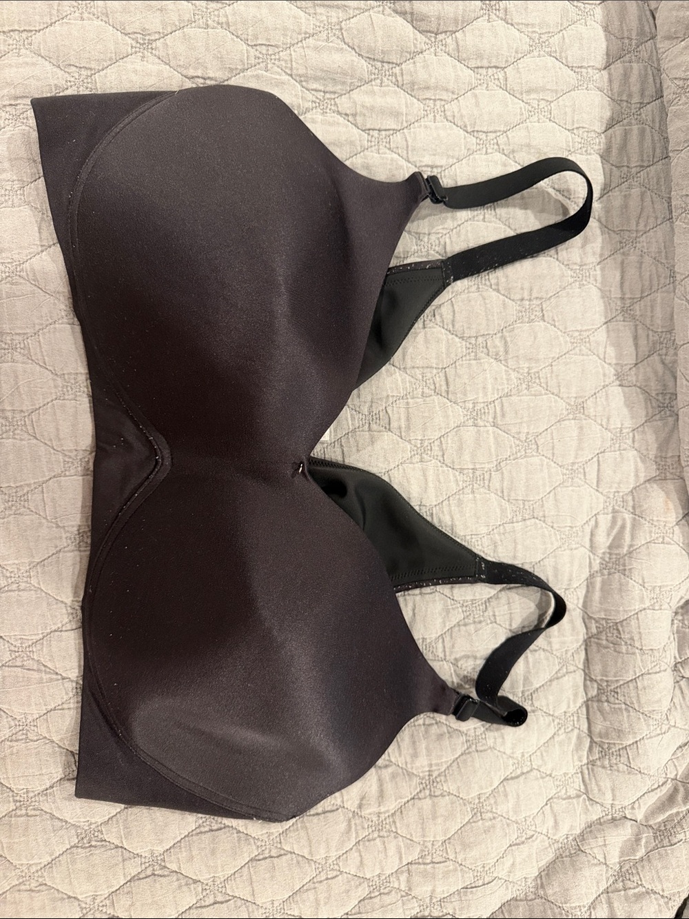Cacique Black Seamless Molded T-Shirt Bra